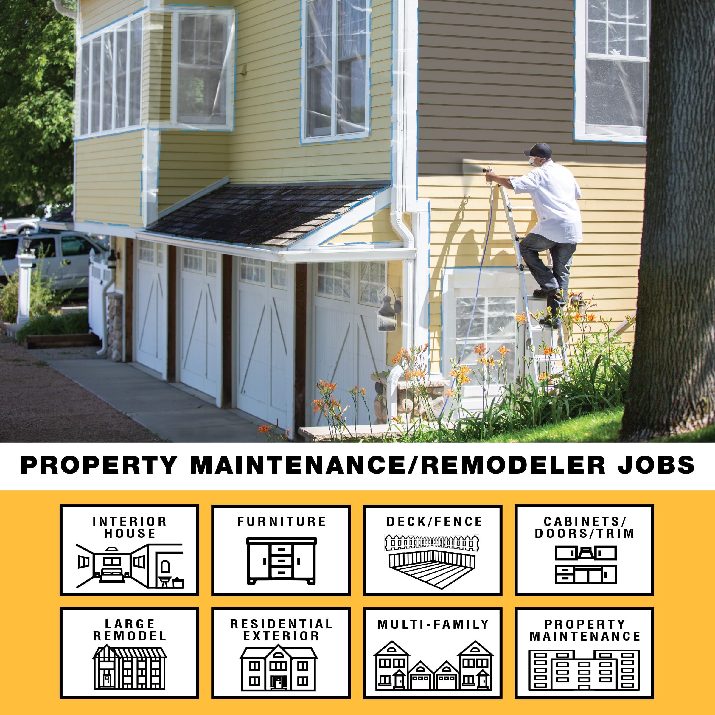 Graco 17G177 Magnum ProX17 Stand Paint Sprayer, Grey/Blue - Image 3