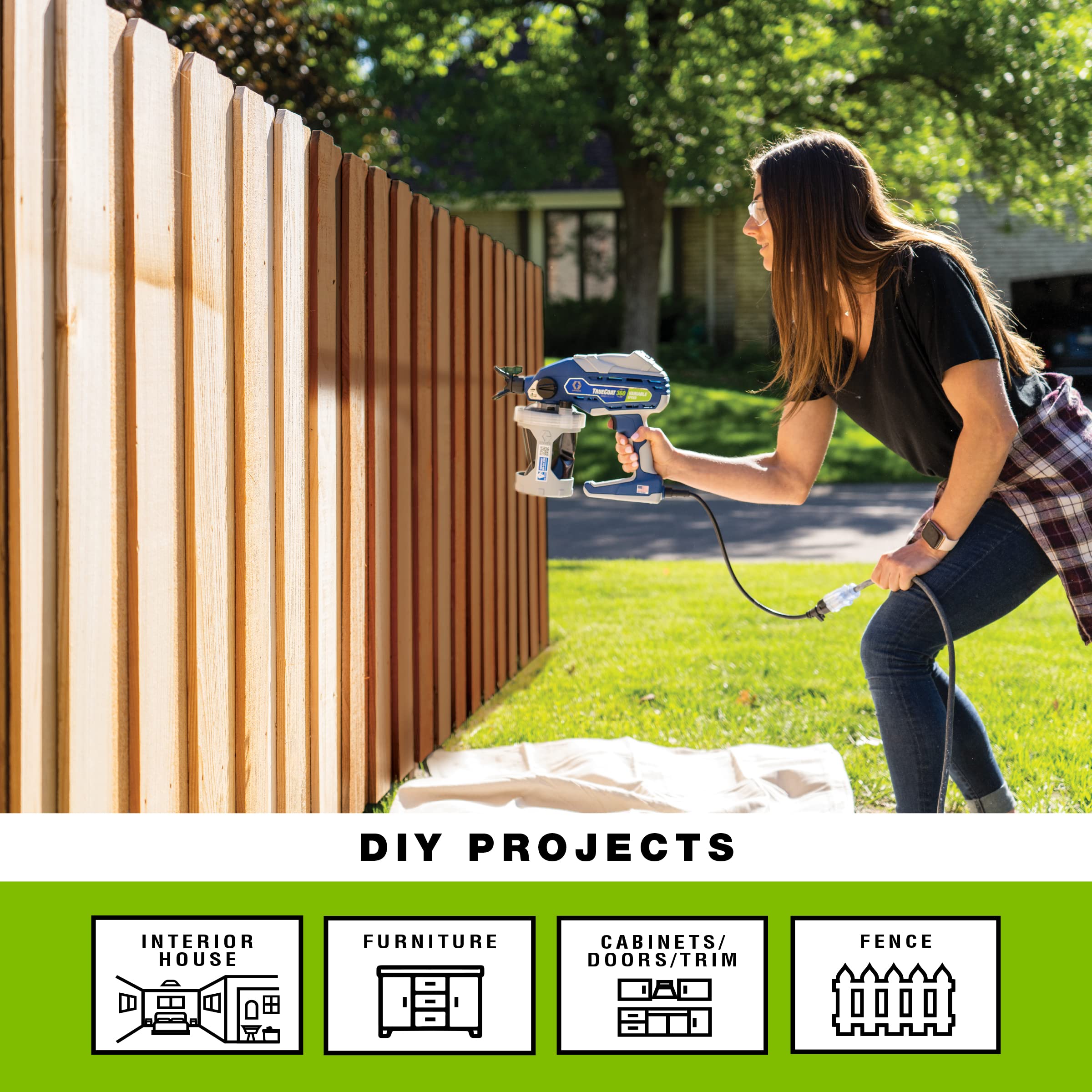 Graco 26D283 TrueCoat 360 Variable Speed Paint Sprayer - Image 3