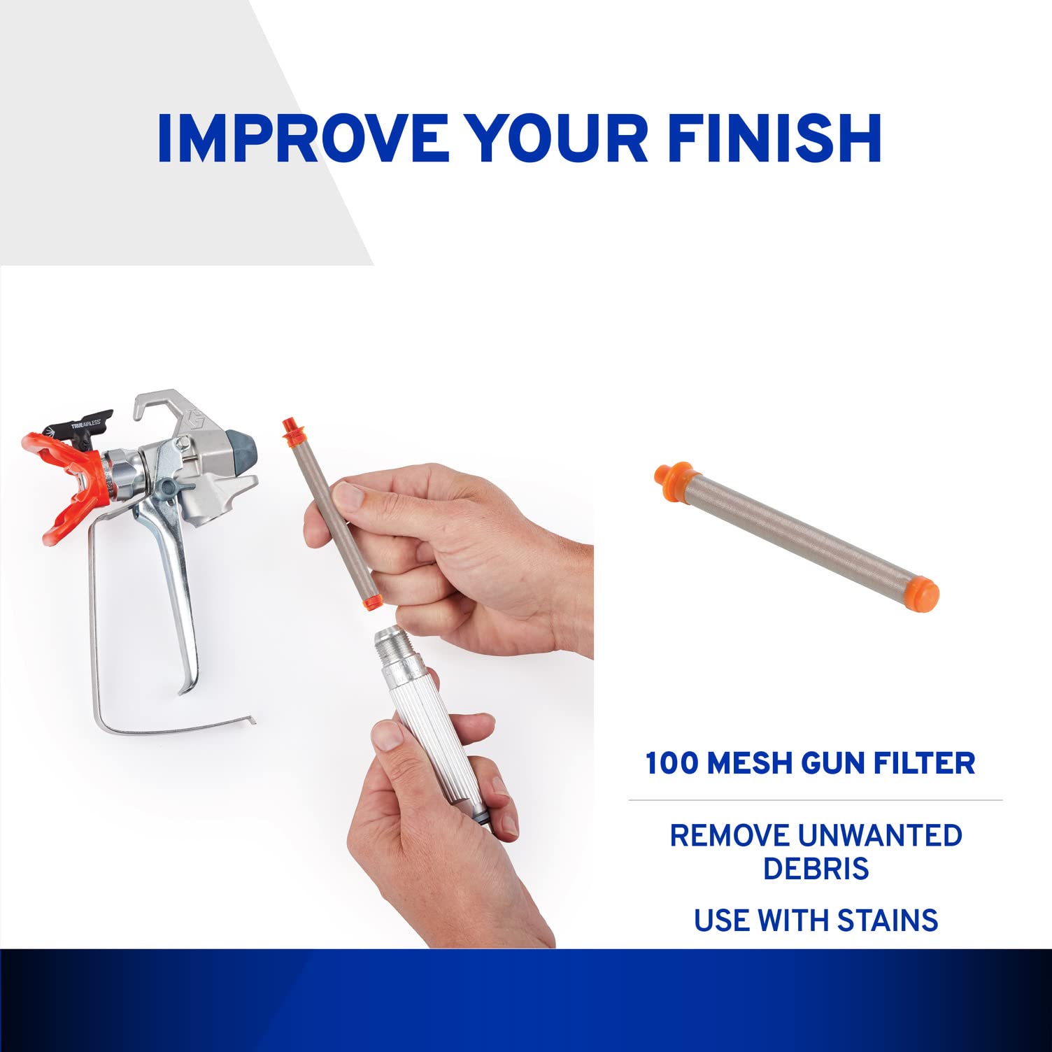 Graco 288750 100-Mesh SG2/SG3 Spray Gun Pro Filter - Image 7