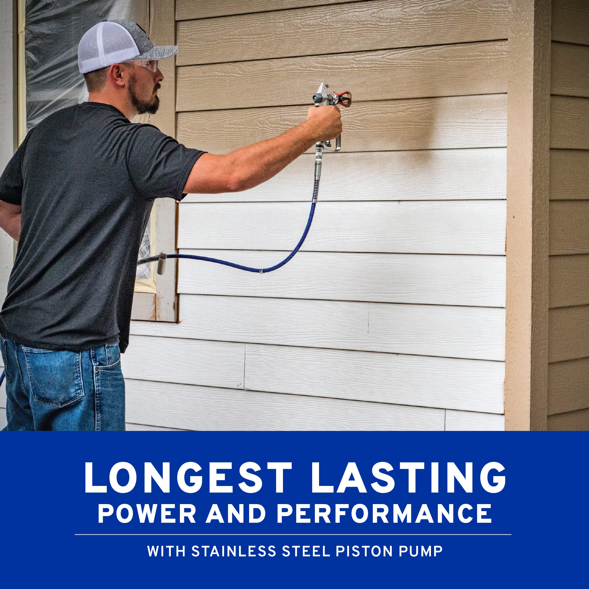 Graco Magnum 262805 X7 Cart Airless Paint Sprayer, Gray - Image 7