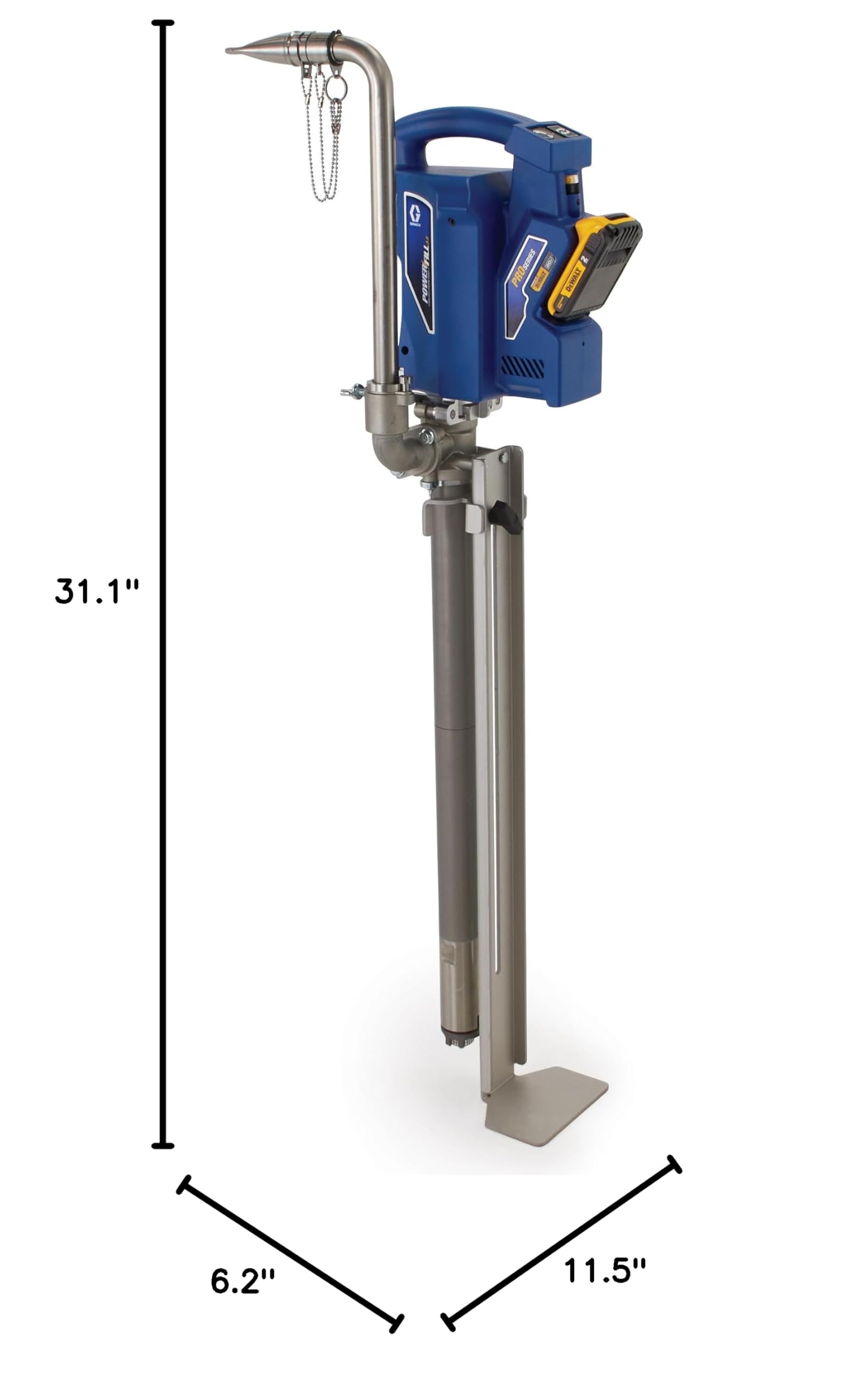 Graco PowerFill 3.5 XL Pro Series Cordless Loading Pump 26B419 - Image 7