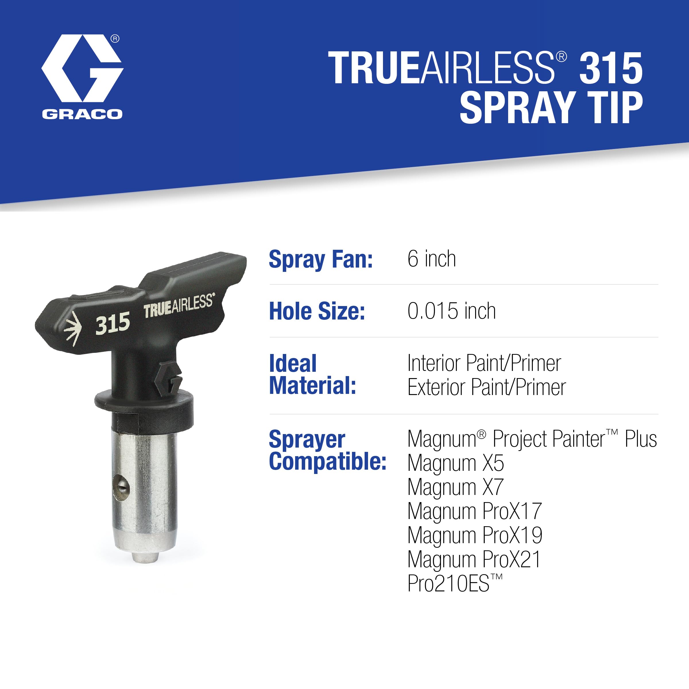 GRACO TrueAirless 315 Spray Tip - Image 4